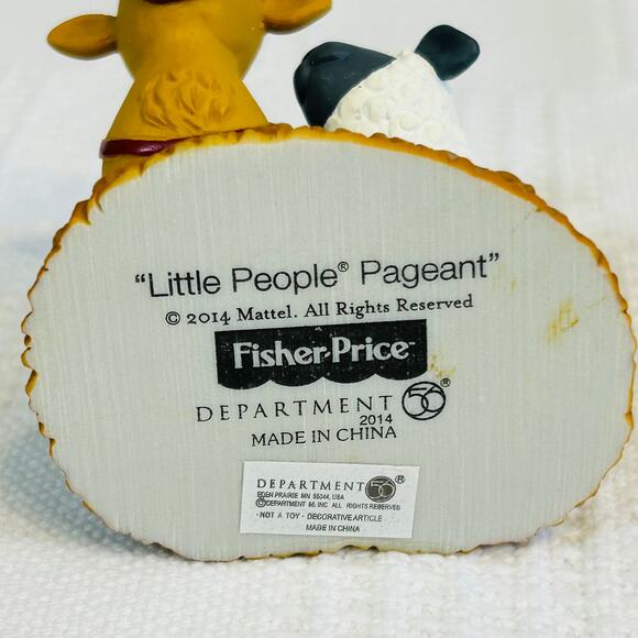 Department 56 Nativity Little People Pageant Fischer Price 2014 Mattel Enesco - Picture 11 of 12